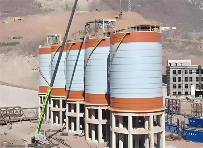 荔湾高架钢板仓